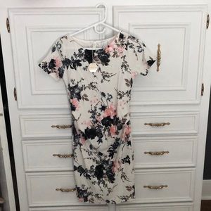 Pink Blush floral Maternity dress